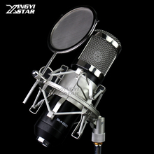 Montura antichoque metálica con soporte para micrófono Araña, protector de aislamiento, espuma de pantalla de viento para Telefunken C12 M80 M81 AK47 AR51 2024 - compra barato