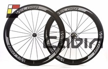 Velosa supreme 60 bike carbon wheelset, 60mm clincher/tubular ,light weight 700C road bike wheel,1500g 2024 - buy cheap