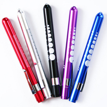 SANYI Mini Pocket Pen Light Torch Flashlight Medical Surgical Doctor Nurse Emergency Reusable  For Working Camping Colorful 2024 - buy cheap