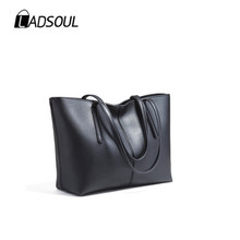 LADSOUL Bucket Womens Simple Fashion Large Capacity Daily Handbag Solid Color For Ladies High Quality CD5541/h 2024 - buy cheap
