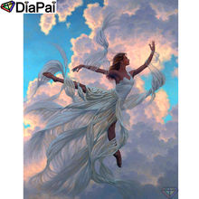 DIAPAI 5D DIY Алмазная картина 100% полная квадратная/круглая дрель "Beauty sky" Алмазная вышивка крестиком 3D декор A22888 2024 - купить недорого