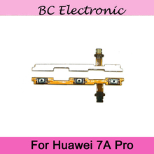 original For Huawei 7A Pro volume up/down+power on/off Button Flex Cable For Huawei7A Pro Repair Parts 2024 - buy cheap