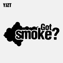 YJZT 12.5CM*5.5CM Got Smoke? Diesel Personality Vinyl Decals Car Sticker Black/Silver C3-1022 2024 - buy cheap