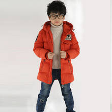 Boy Winter Coat Jacket Children Winter Jackets For Boys Casual Hooded Warm Coat Baby Clothing Outwear Fashion Boys Parka Jacket 2024 - buy cheap