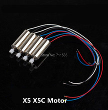 4PCS Anti-clockwise Motor + Clockwise Motor Spare Parts Motor For Syma X5 X5C JXD385 V272 H107 RC Helicopter 2024 - buy cheap