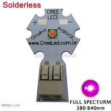 Luz led hidroponia 5 peças 3535 3w espectro completo emissor de luz led de alta potência emissor de diodo no solda 20mm pcb de alumínio
