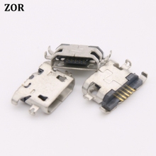 200pc micro mini usb Charging port jack socket Connector repair parts for Lenovo A319 A536 A6000 A6000T A6010 Vibe A859 K3 K30-T 2024 - compre barato