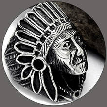 1 шт., мужское кольцо из цинкового сплава, в стиле панк 2024 - купить недорого