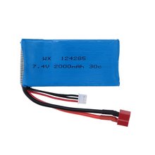 EBOYU(TM) RC часть 7,4 V 2000mAh 30C Lipo батарея (T Plug) для Syma X8C RC Квадрокоптер 2024 - купить недорого