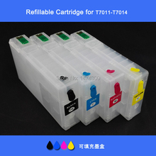 XIMO T7021-T7024 refillable ink cartridge for EPSON Workforce Pro WP-4025DW WP-4535DWF WP-4545DTWF WP-4030 WP-4040 etc. 2024 - buy cheap