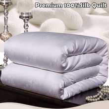Edredon premium personalizado feito à mão 100%, seda amoreira, 2kg, 3kg, 4kg, cetim, jacquard, algodão, cobertor 2024 - compre barato