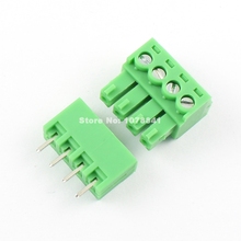 100pcs 3.81mm Pitch 4 Pin Straight Screw Pluggable Terminal Block Plug Connector 2024 - buy cheap