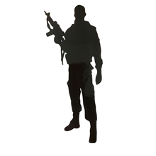 troops army man soldier gun vinyl car sticker  Vinyl Hobby Car Bumper Sticker 2024 - buy cheap