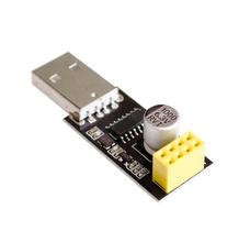 Placa adaptadora de módulo wifi 10 com usb para esp8266 módulo de comunicação sem fio para computador desenvolvimento de microcontrolador 2024 - compre barato