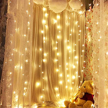 3x1/3x3/6x3m 300 LED Icicle fairy String Lights Christmas led Wedding Party Fairy Lights garland Outdoor Curtain Garden Decor 2024 - buy cheap