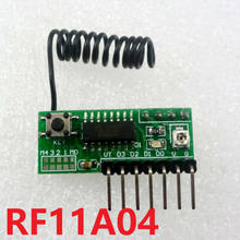 RF11A04 3-5V 433MHz 4Ch Decode Module Wireless RF Receiver Delay Board for EV1527 PT2262 SC2262 remote control Relay door sensor 2024 - buy cheap