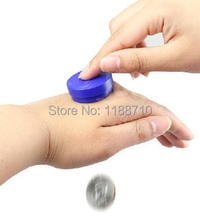 2 pcs/lot Coin Through Bottom to Table Magic Box  - Coin&Money Magic, Magic Trick 2024 - buy cheap