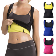 Sports Fitness Cami Vest Hot Exercise Shapers Tops Training Sweat Sleeveless Shirt Neoprene Clothes Vests Slimming Women S-6XL 2024 - buy cheap