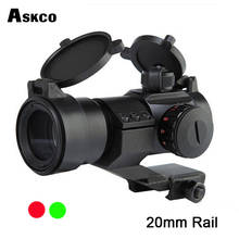 Hot Sale M3 Hunting 1x30 red and green dot sight optical scope with 20mm Rails for hunting riflescope Free Shipping 2024 - buy cheap