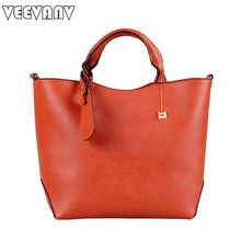 New 2018 VEEVANV Women Handbag Fashion Women Messenger Bags Ladies Leather Shoulde Bags Bolsos Female Tote Handbag Crossbody Bag 2024 - buy cheap