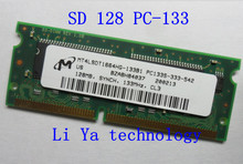 Micron MT SDRAM 128 MB pc-133 memoria para Laptop memoria portátil de doble cara 4 partículas ( el lado estrecho ) SODIMM ordenador 2024 - compra barato