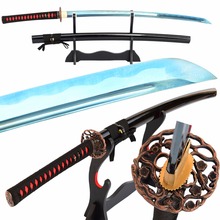 Brandon Swords Handmade Japanese Samurai Katana High Carbon Steel Sharp Practice Sword Battle Ready Knife Vintage Metal Home Dec 2024 - buy cheap