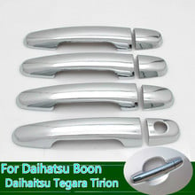 For Daihatsu Boon 2004 - 2015 Daihaitsu Tegara Tirion New Chrome Car Door Handle Cover Cup Bowl Trim Car Styling 2024 - buy cheap