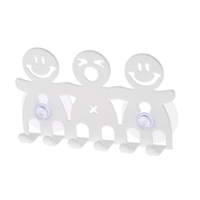 Toothbrush Holder Wall Mounted Suction Cup 5 Position Cute Cartoon Smile Bathroom Sets 2024 - buy cheap