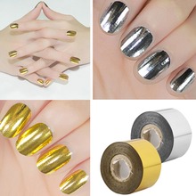 Fashion DIY Nail Sticker Wrap Foil Transfer Nail Art Roll Tape Decoration brand new and high quality 2024 - buy cheap