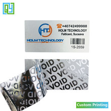 1000pcs 40x20mm Free Shipping Custom Printing Brand Name Logo Stickers Barcode Serial Number Tamper Evident Security Seal Labels 2024 - buy cheap