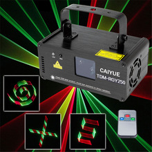 3D DMX512 Effects RGY Red Green Yellow Laser Scanner Projector Full Light DJ Disco Party Xmas Professional Stage Lighting show 2024 - buy cheap