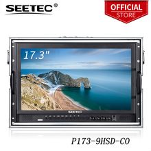 Seetec 17.3"IPS 1920x1080 Carry-on Broadcast Monitor with 3G-SDI HDMI AV YPbPr 1080p Director Monitor Aluminum Case P173-9HSD-CO 2024 - buy cheap