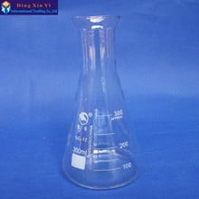 1PC 300ml Glass Erlenmeyer Flask 300ml glass conical flask Laboratory use glass triangle flask 2024 - buy cheap