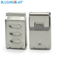 200pcs 304 stainless steel Material big size 4 x 4mm2 PV cable clip 2024 - buy cheap