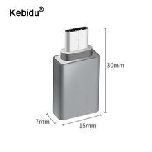 Kebidu-Mini adaptador USB 3,0 tipo C macho a USB 3,0 hembra, convertidor OTG para Macbook y Nexus 5X 6P, venta al por mayor 2024 - compra barato