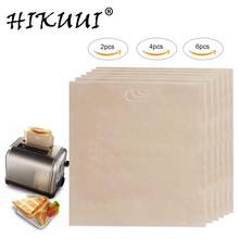 17*19cm 2pcs / 4pcs / 6pcs Reusable Toaster Bag Non Stick Bread Bag Sandwich Bags Toast Microwave Heating Tools 2024 - buy cheap