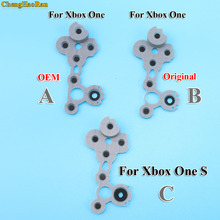 ChengHaoRan de caucho de silicona conductiva Botón de goma para Xbox uno Slim S controlador D Pad 2024 - compra barato