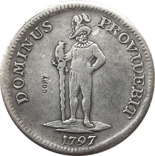 1797 Switzerland Swiss thaler coin copy 2024 - buy cheap