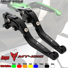 Palancas de embrague de frenos CNC para motocicleta, accesorios ajustables extensibles y plegables para YAMAHA MT-125, 2014, 2015, 2016, 2017, MT125, MT 125 2024 - compra barato