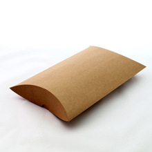 1000pcs 9*7*2.5cm Brown Kraft Paper Pillow Box +hemp Rope For Candy/food/wedding/jewelry Gift Box Packaging Display Boxes 2024 - buy cheap