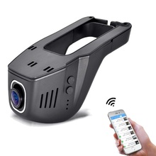 Mini câmera automotiva escondida, wifi, 1080p, dvr, duas câmeras, gravador de vídeo, câmera automotiva, dvr, controle por app 2024 - compre barato