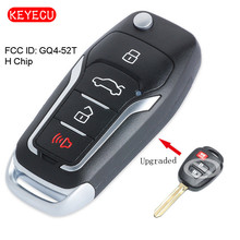 Keyecu Upgraded Remote Key Fob with H Chip for Toyota RAV4 Highlander Tacoma 2013-2018 FCC: GQ4-52T 2024 - buy cheap