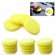 12pcs/lot Car Vehicle Wax Polish Foam Sponge Hand Soft Wax Yellow Sponge Pad/Buffer for Car Detailing Care Wash Clean 2024 - buy cheap