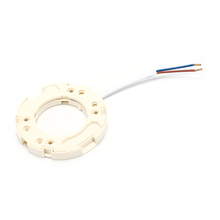 One Piece ABS LED Light Base for gx53 led light 220v GX53 Lamp Bases gx53 led holder Copper Wire High Quality