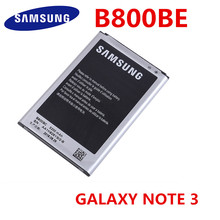 Batería Original auténtica para Samsung GALAXY NOTE 3, N9006, N9005, N900, N9009, N9008, N9002, NFC, 3200mAh, B800BE, B800BC 2024 - compra barato