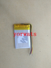 Nueva batería de polímero de litio recargable 3,7 V 302437 200MAH 3 cables 2024 - compra barato