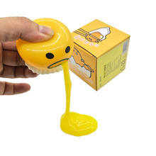Gemas mole para vômito, brinquedo antiestresse divertido para crianças, brinquedo de piada amarelo 2024 - compre barato