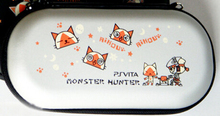 Для PS Vita белого цвета монтер hunteit Жесткий чехол Защитный В виде ракушки EVA чехол сумка для Sony PlayStation для PS vita Оборудование для PSV 2024 - купить недорого