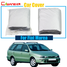 Cawanerl Car Cover Sun Shade For Fiat Marea Vehicle Outdoor Anti UV Sun Rain Snow Preventing Protector Cover Dustproof 2024 - buy cheap