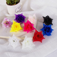 20pcs/lot 5cm Silk Rose Artificial Flower Wedding Home Decoration Corsage Headdress Flower Vine DIY Craft Supplies Accessories 2024 - buy cheap